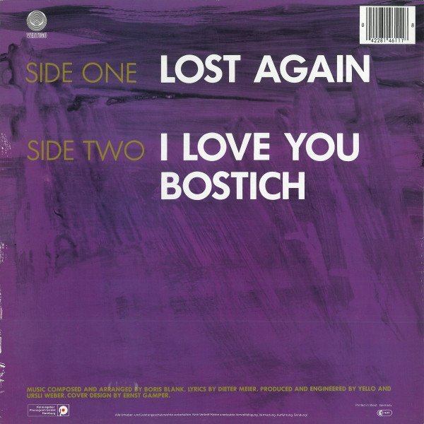 Yello - Lost Again (Vinyl Maxi Single)