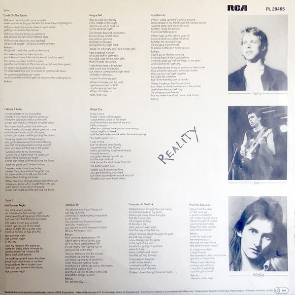 Inga Rumpf – Reality (Vinyl)
