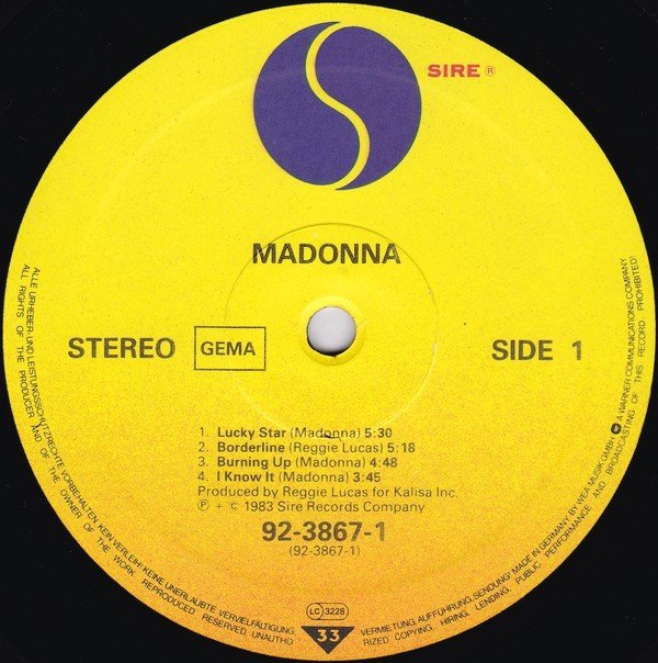 Madonna - Madonna (Vinyl)