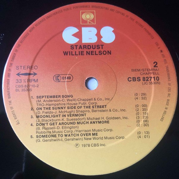 Willie Nelson - Stardust (Vinyl)
