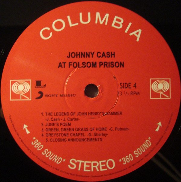 Johnny Cash ‎– At Folsom Prison (Vinyl)