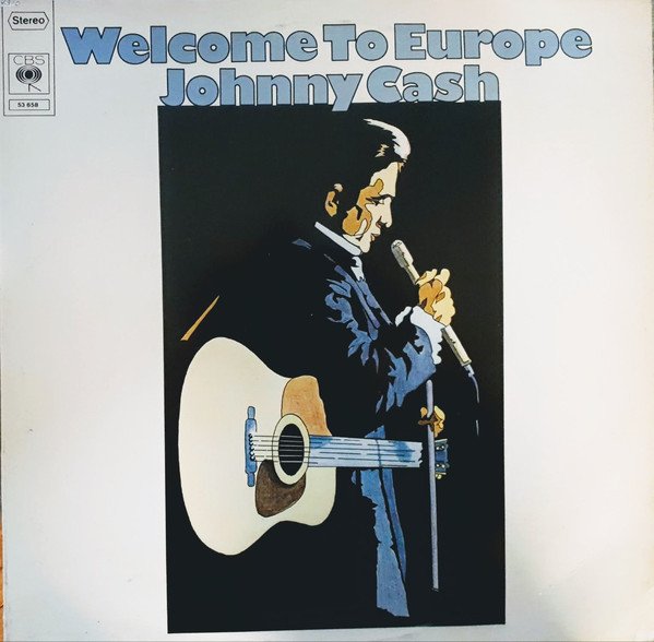 Johnny Cash ‎– Welcome To Europe (Vinyl)