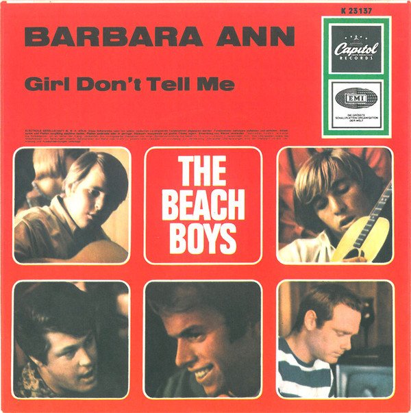 Beach Boys - Barbara Ann (Vinyl Single)