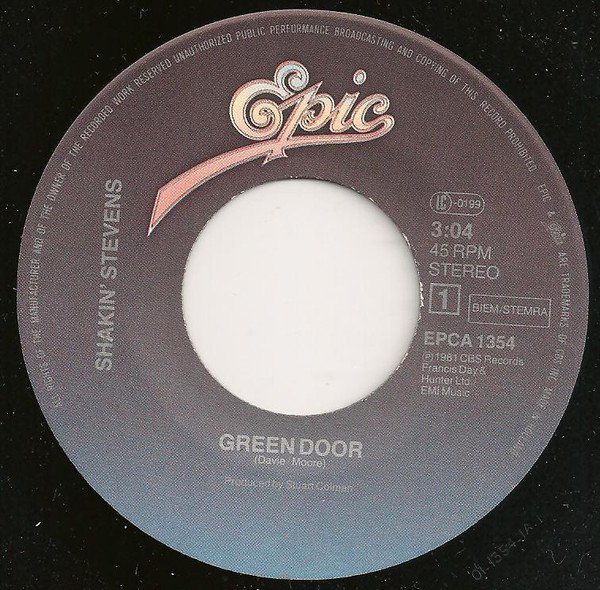 Shakin' Stevens - Green Door (Vinyl Single)