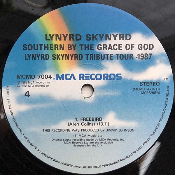 Lynyrd Skynyrd - Southern By The Grace Of God: Lynyrd Skynyrd Tribute Tour 1987 (Vinyl)