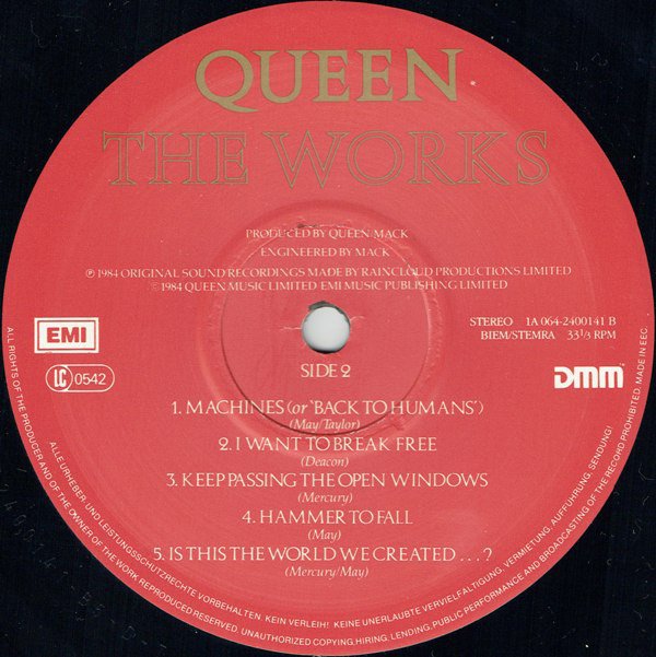 Queen - The Works (Vinyl)