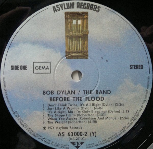 Bob Dylan / The Band – Before The Flood (Vinyl)