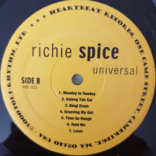 Richie Spice - Universal (Vinyl)