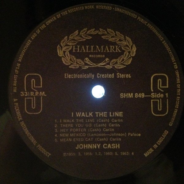 Johnny Cash ‎– I Walk The Line (Vinyl)
