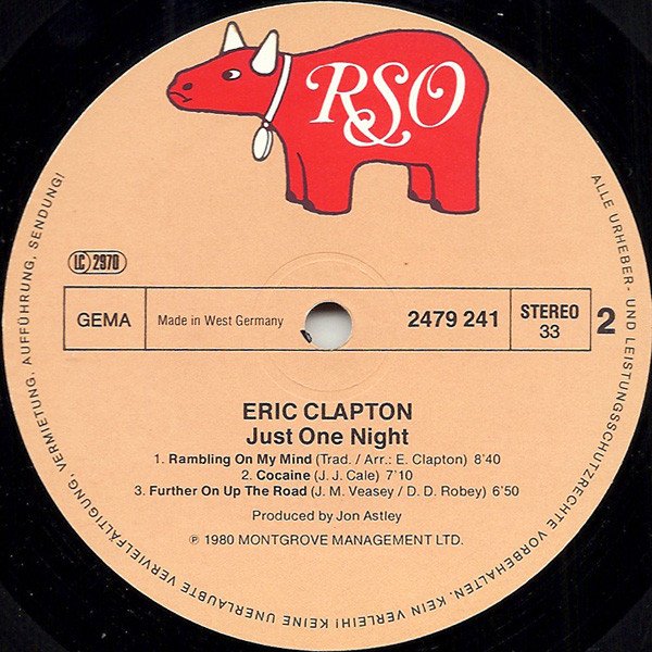 Eric Clapton - Just One Night (Vinyl)