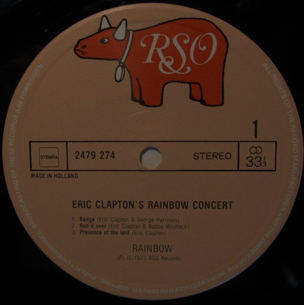Eric Clapton - Eric Clapton's Rainbow Concert (Vinyl)