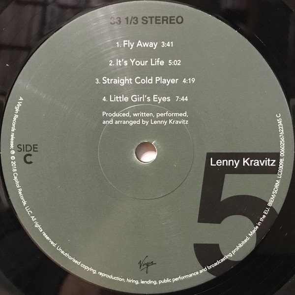 Lenny Kravitz - 5 (Vinyl, DLC)