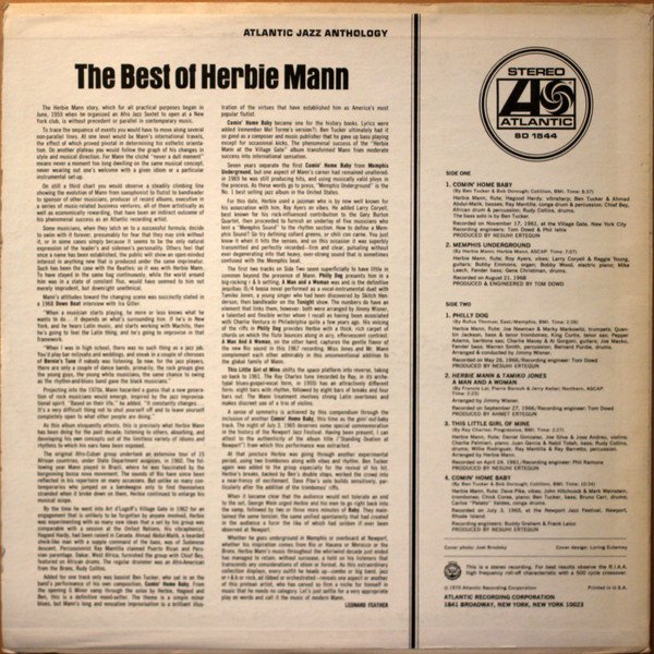 Herbie Mann - The Best Of Herbie Mann (Vinyl)