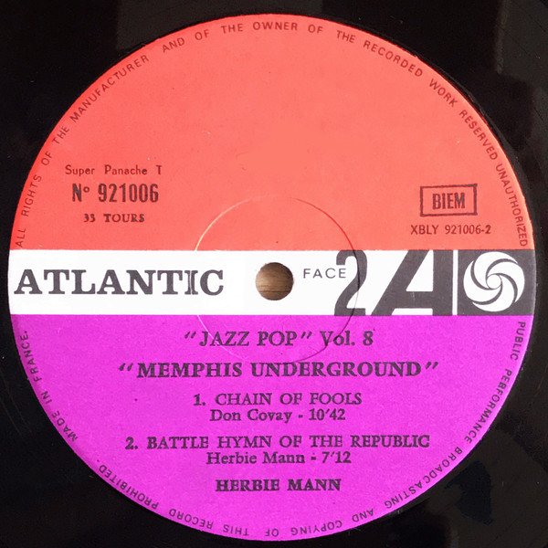 Herbie Mann - Memphis Underground (Vinyl)