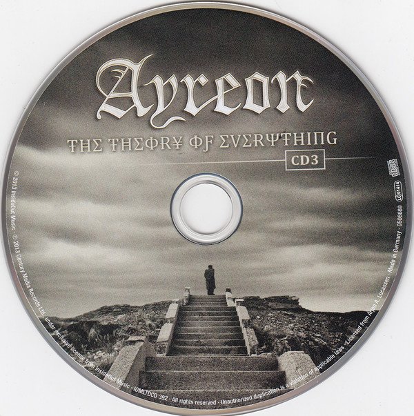 Ayreon - The Theory Of Everything (CD, DVD, Songbook)
