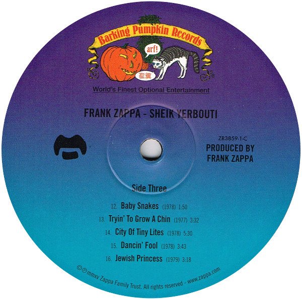 Frank Zappa - Sheik Yerbouti (Vinyl)