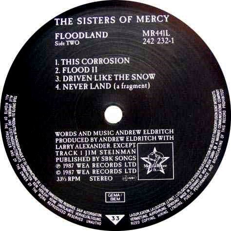Sisters Of Mercy - Floodland (Vinyl)