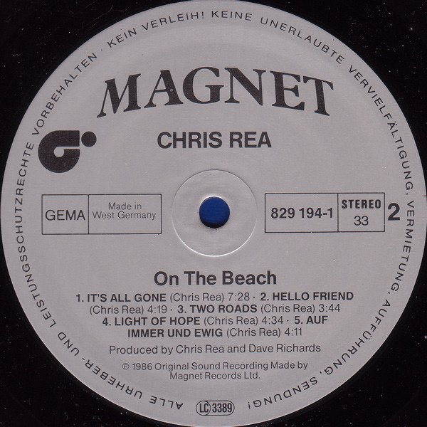 Chris Rea - On The Beach (Vinyl)