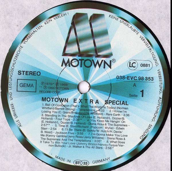 Various Artists - Motown Extra Special (Vinyl)