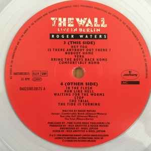 Roger Waters - The Wall (Live In Berlin) (Clear Vinyl)