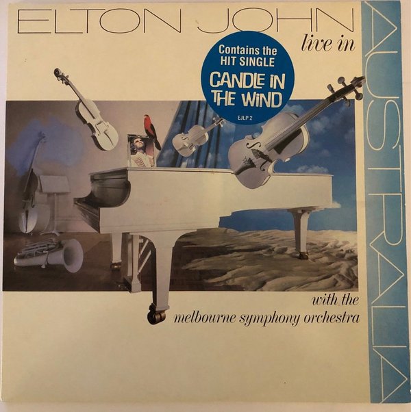 Elton John - Live In Australia (With The Melbourne Symphony Orchestra) (Vinyl)