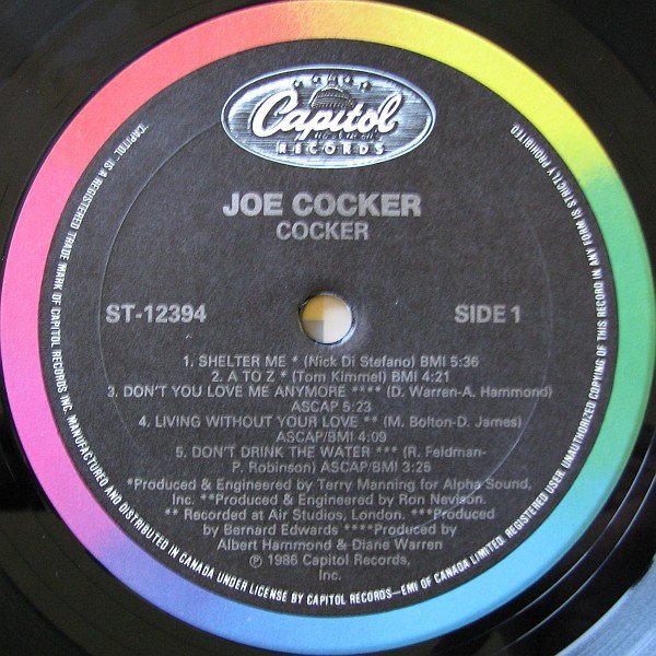 Joe Cocker - Cocker (Vinyl)