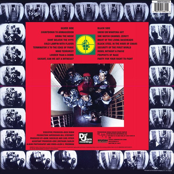 Public Enemy – It Takes A Nation Of Millions To Hold Us Back (Vinyl, DLC)