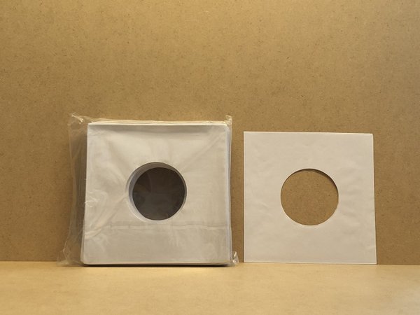 Single Papier Innenhüllen Doppelloch (1-99 Stück)