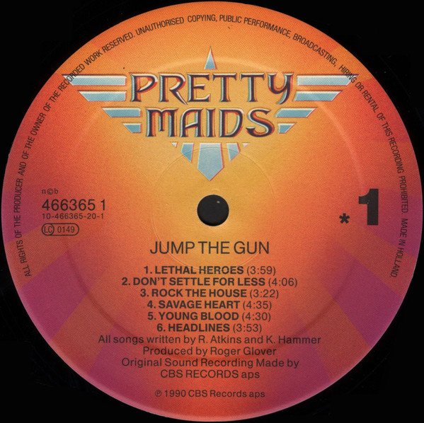 Pretty Maids - Jump The Gun (Vinyl)