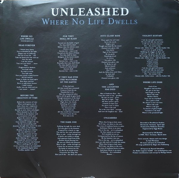 Unleashed - Where No Life Dwells (Vinyl, CD, T Shirt)