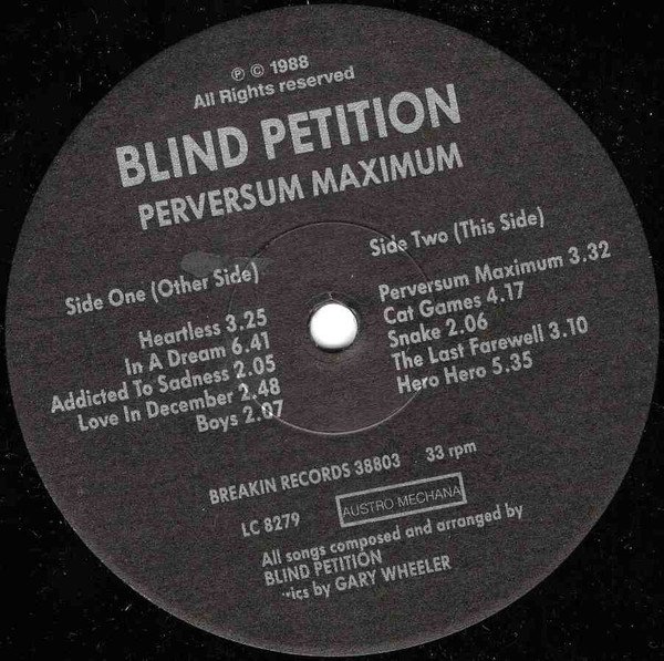 Blind Petition - Perversum Maximum (Vinyl)