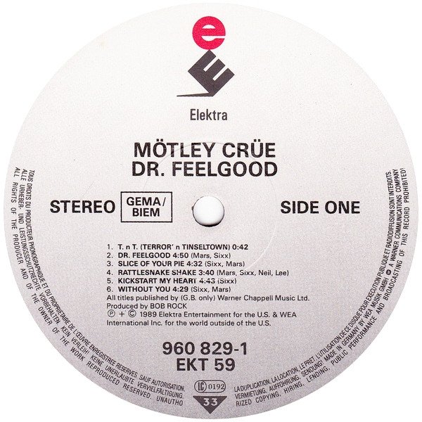 Mötley Crüe - Dr. Feelgood (Vinyl)
