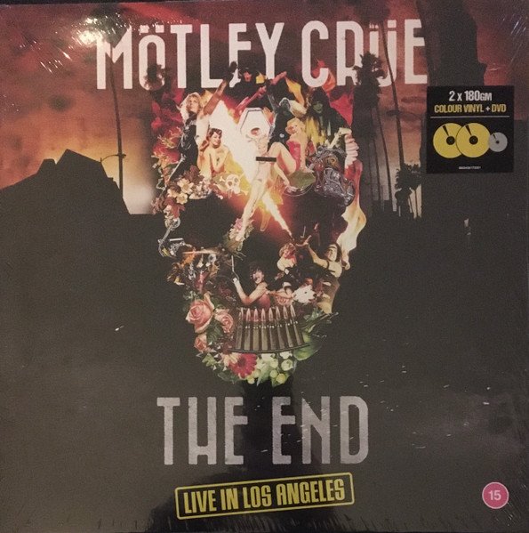 Mötley Crüe - The End Live In Los Angeles (Yellow Vinyl, DVD)