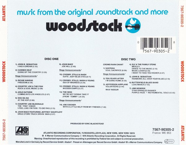 Woodstock - Music From The Original Soundtrack And More (CD)