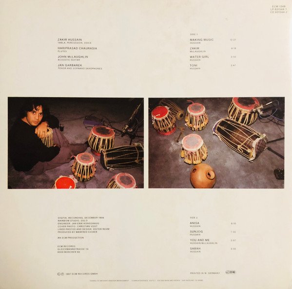 Zakir Hussain - Making Music (Vinyl)