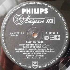 Mahalia Jackson - Take My Hand (Vinyl)