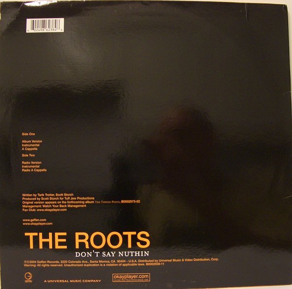 The Roots - Don't Say Nuthin (Vinyl)