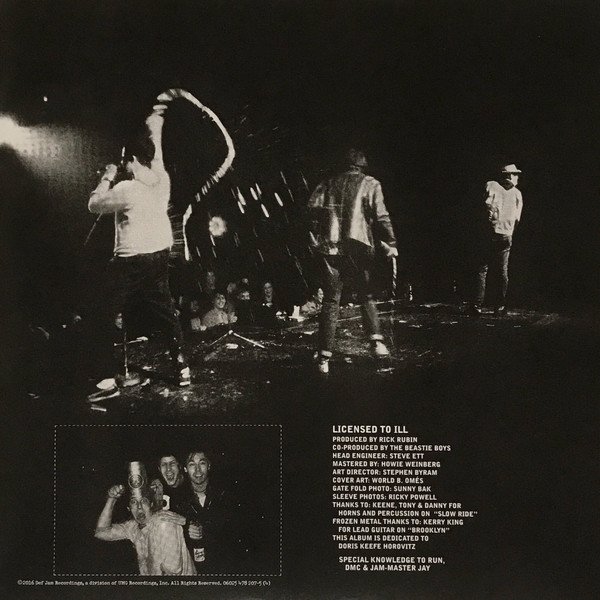 Beastie Boys ‎–  Licensed To Ill (Vinyl)