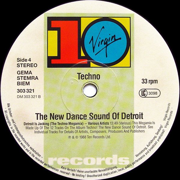 Various Artists - Techno · The New Dance Sound Of Detroit (Vinyl)