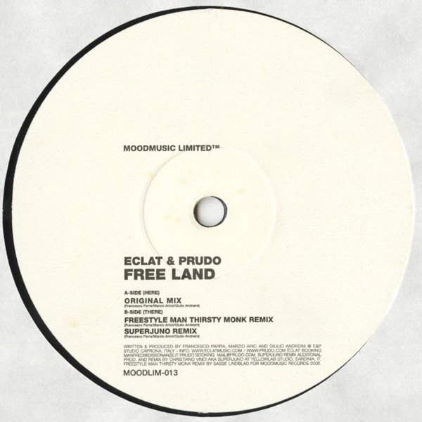 Eclat & Prudo - Free Land (Vinyl)