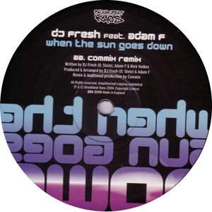 DJ Fresh Feat. Adam F - When The Sun Goes Down (Vinyl)