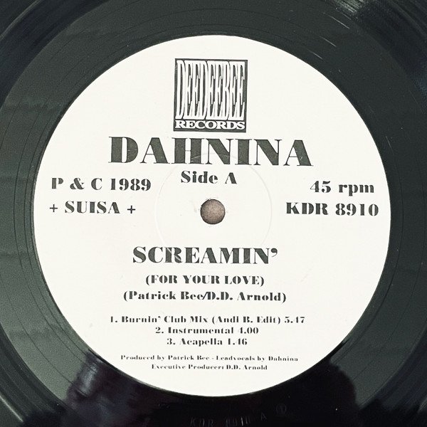 Dahnina - Screamin' (For Your Love) (Vinyl)