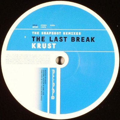 Krust - The Snapshot Remixes (Vinyl)