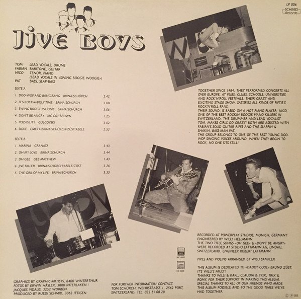 Jive Boys - Jive Boys (Vinyl)