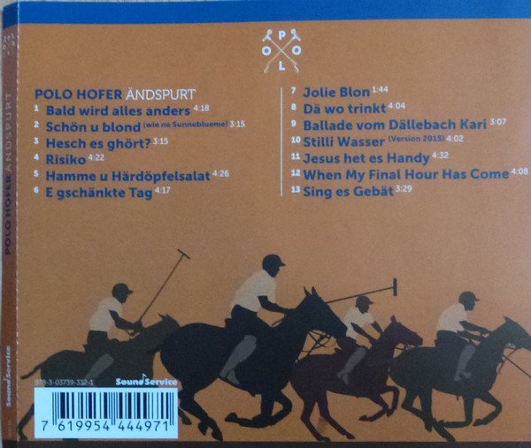 Polo Hofer - Ändspurt (CD)