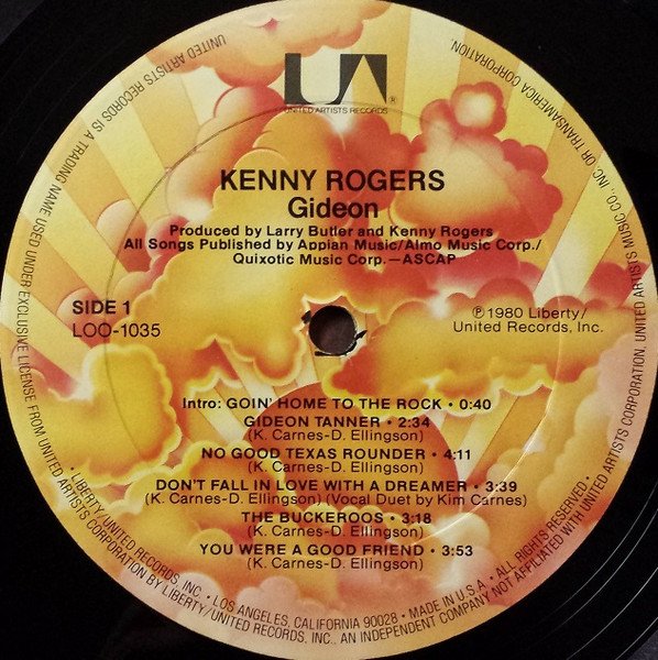 Kenny Rogers - Gideon (Vinyl)