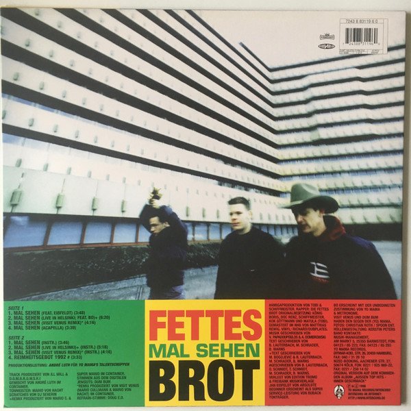 Fettes Brot - Mal Sehen (Vinyl)