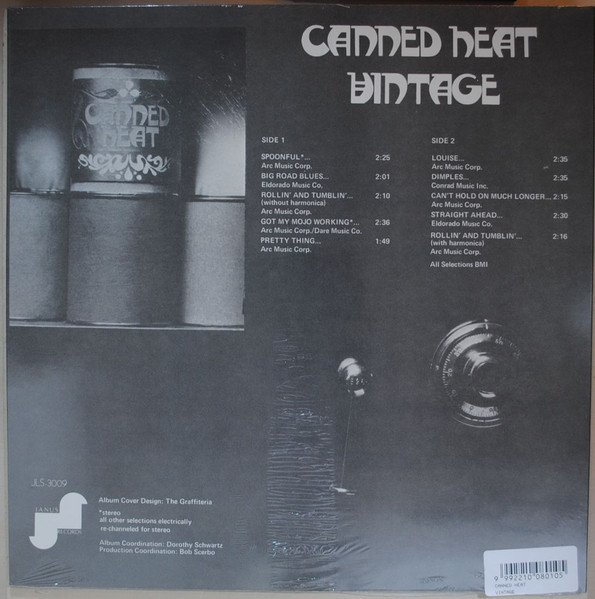 Canned Heat - Vintage (Vinyl)