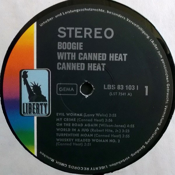 Canned Heat - Boogie With Canned Heat (Vinyl)