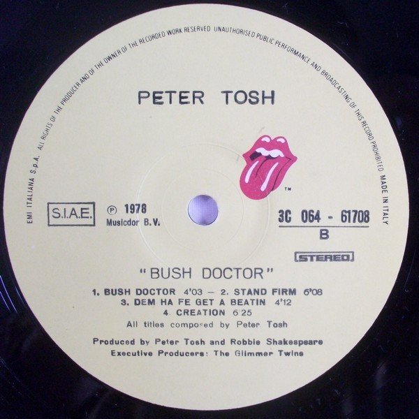 Peter Tosh - Bush Doctor (Vinyl)
